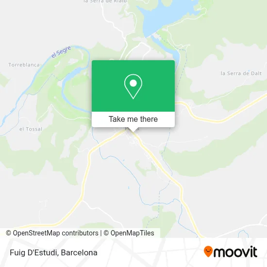 Fuig D'Estudi map