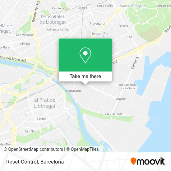 Reset Control map