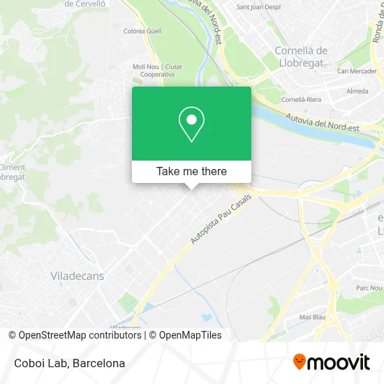Coboi Lab map