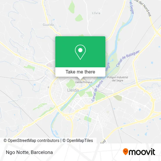 Ngo Notte map