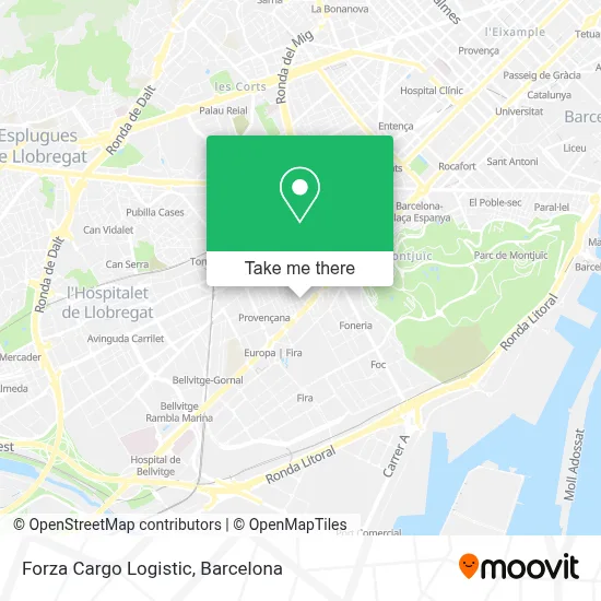 Forza Cargo Logistic map