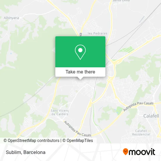 Sublim map