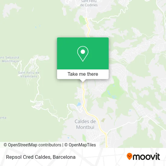 Repsol Cred Caldes map