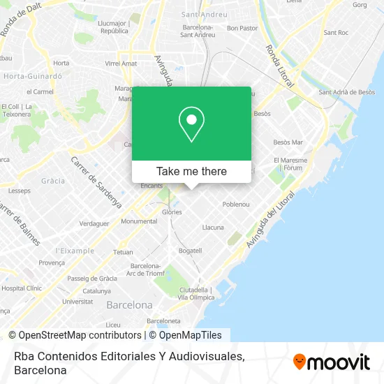 Rba Contenidos Editoriales Y Audiovisuales map