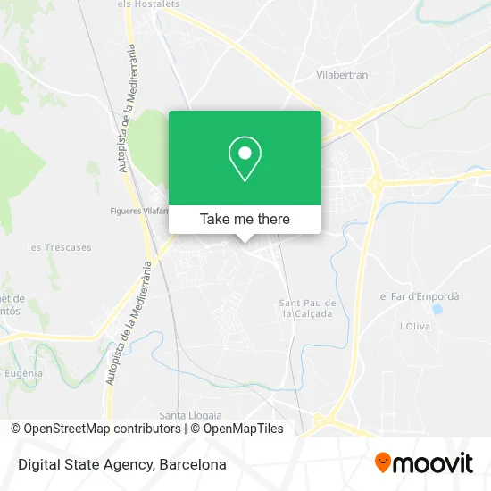 mapa Digital State Agency