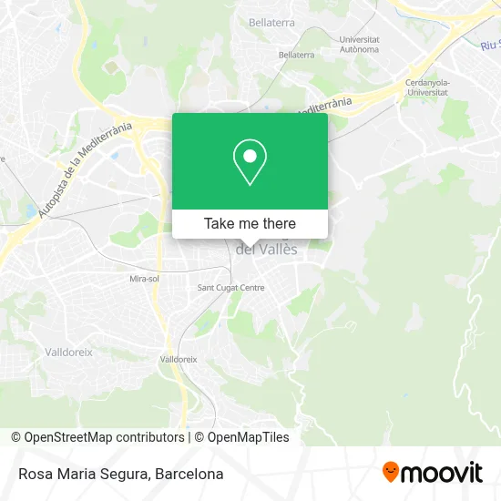 Rosa Maria Segura map