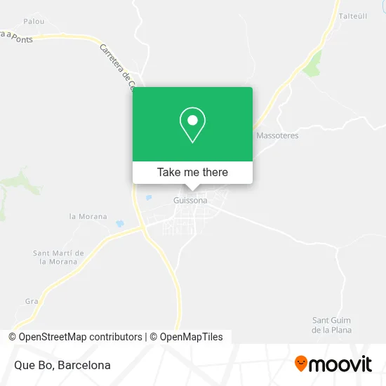 Que Bo map