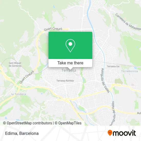 Edima map
