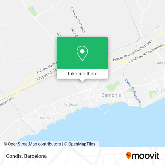 Condis map