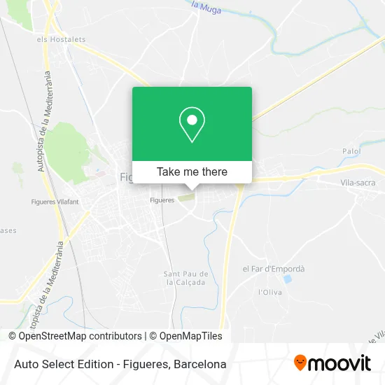 Auto Select Edition - Figueres map