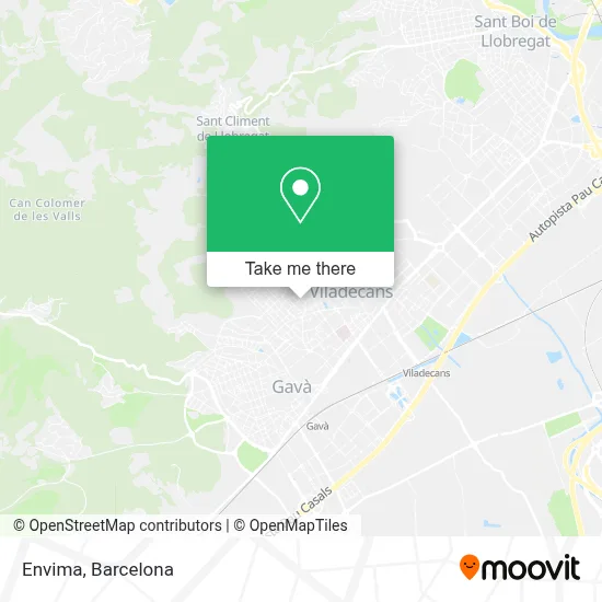 Envima map