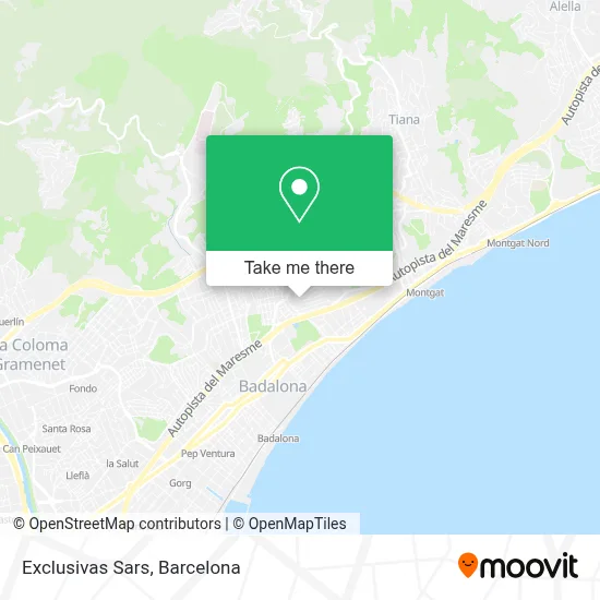 Exclusivas Sars map