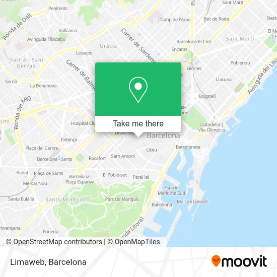 Limaweb map