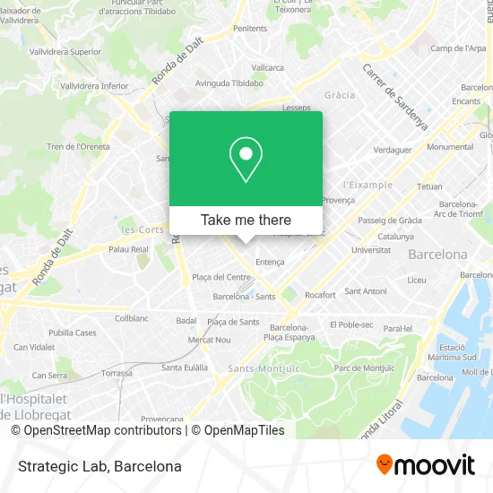 Strategic Lab map