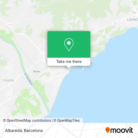Albareda map