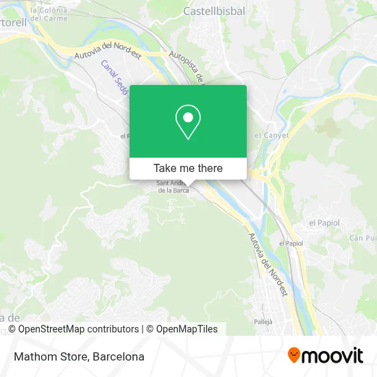 Mathom Store map