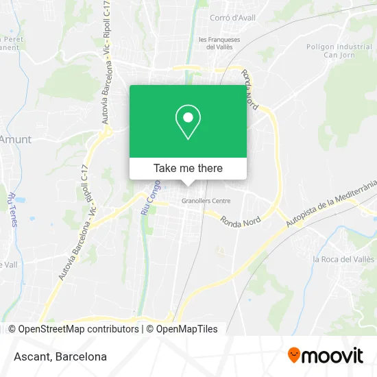 Ascant map