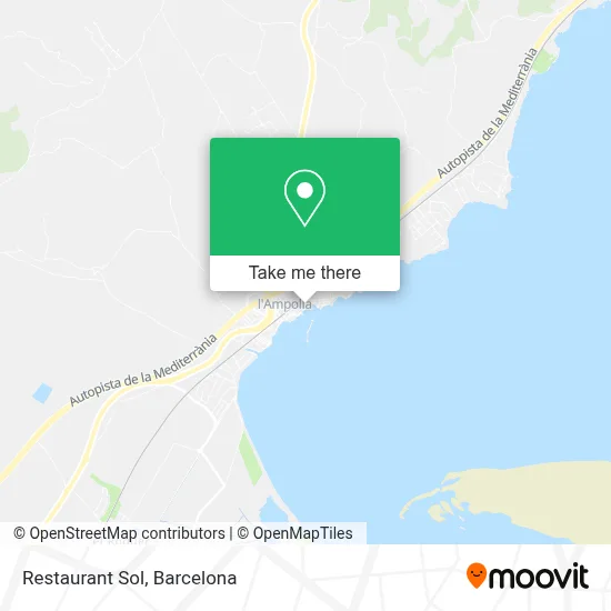 Restaurant Sol map