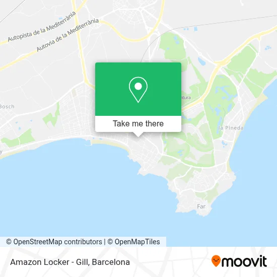 Amazon Locker - Gill map