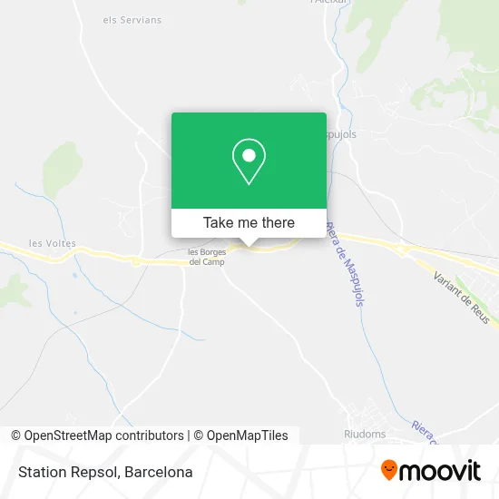 Station Repsol map