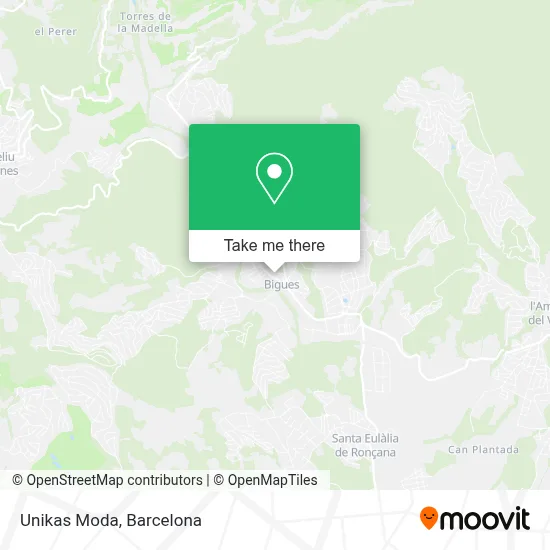 Unikas Moda map