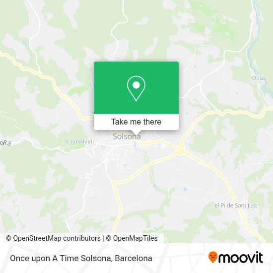 Once upon A Time Solsona map