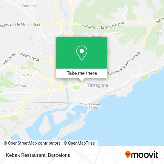 Kebak Restaurant map