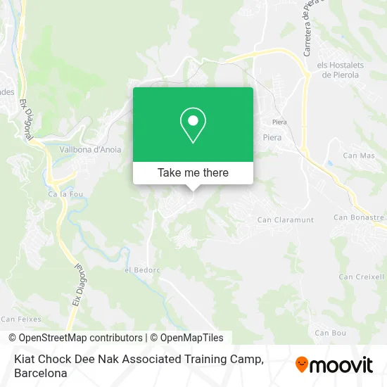 Kiat Chock Dee Nak Associated Training Camp map