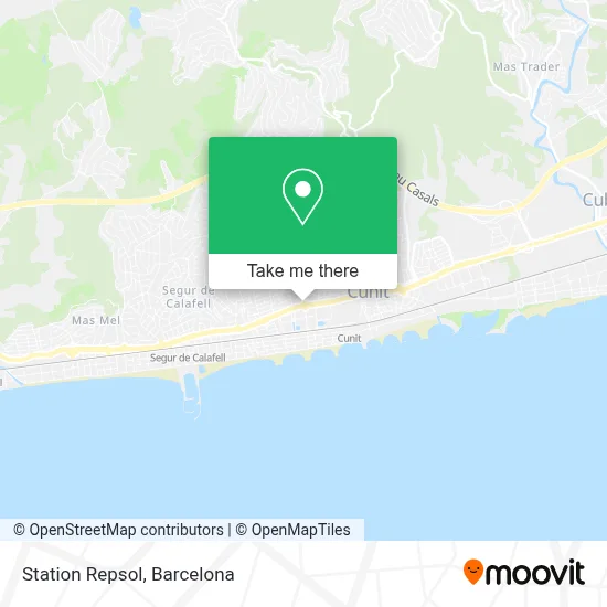 Station Repsol map