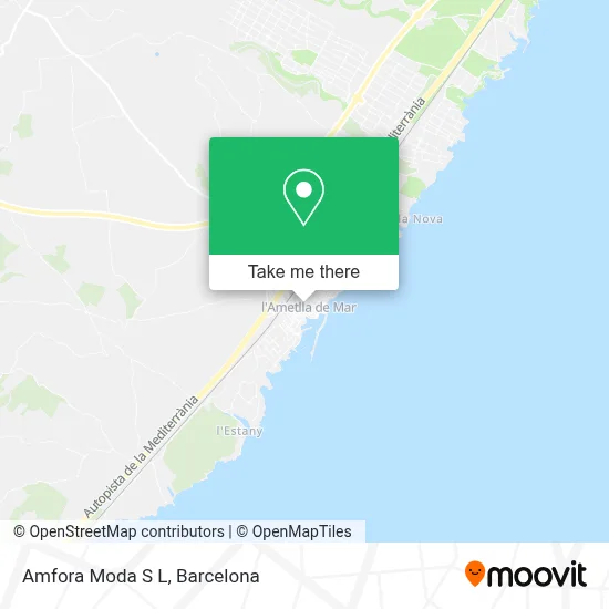 Amfora Moda S L map
