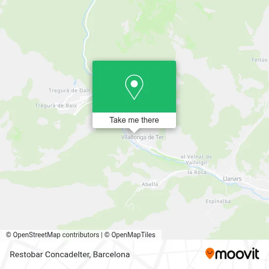 Restobar Concadelter map