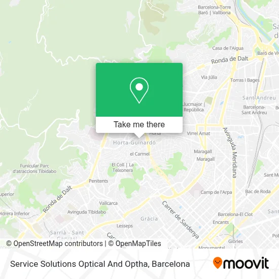 Service Solutions Optical And Optha map