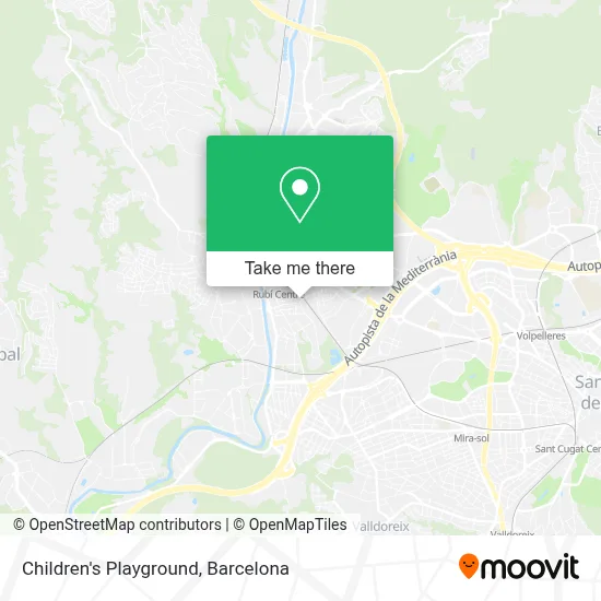Parque Infantil map