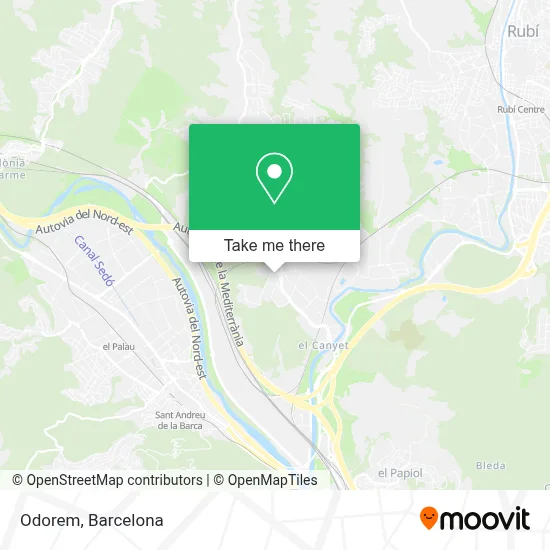 Odorem map