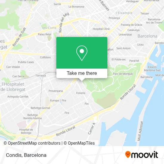 Condis map