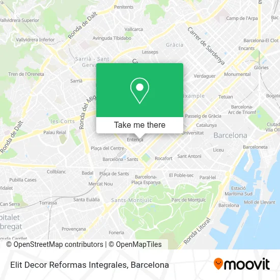 Elit Decor Reformas Integrales map