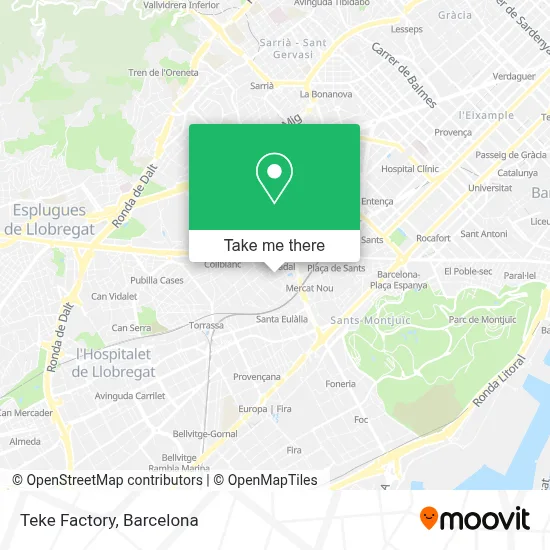 Teke Factory map