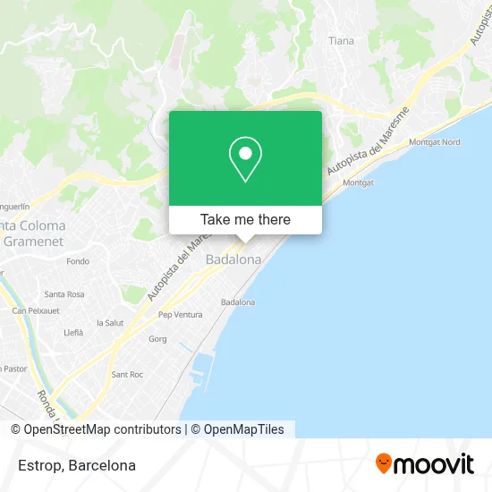 Estrop map