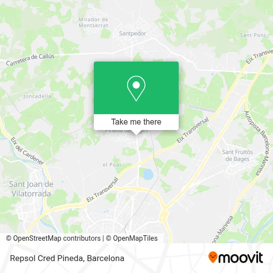 Repsol Cred Pineda map
