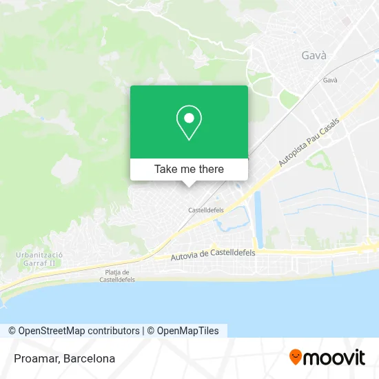 Proamar map