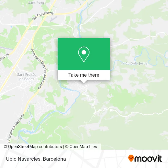 Ubic Navarcles map