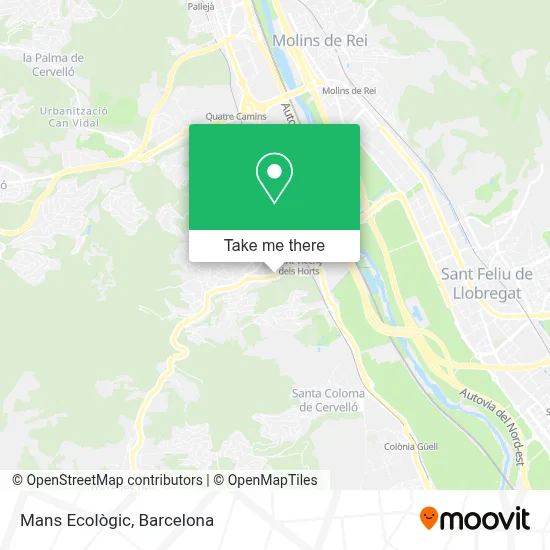 Mans Ecològic map