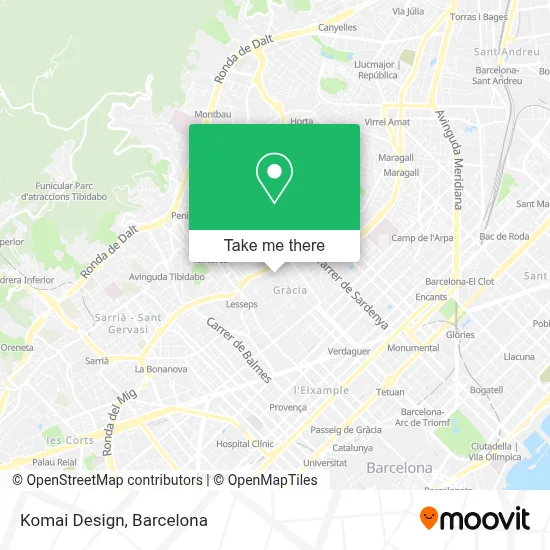 Komai Design map