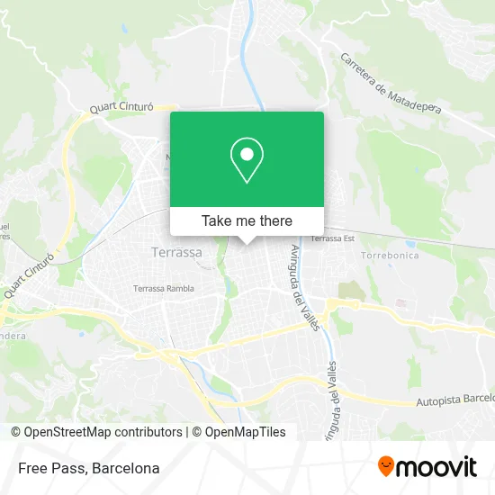 Free Pass map