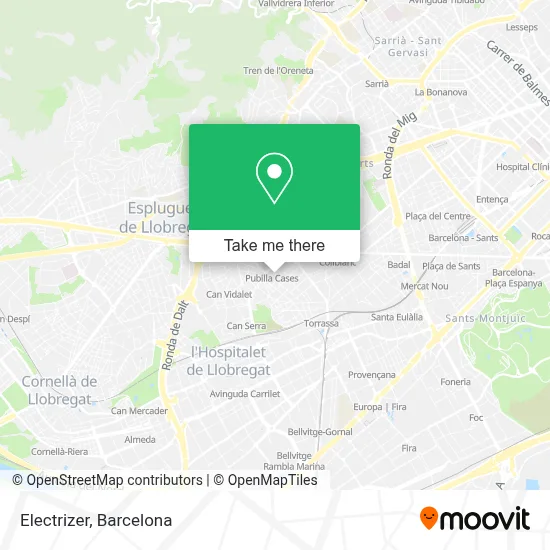 Electrizer map