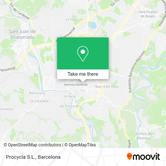 Procycla S.L. map