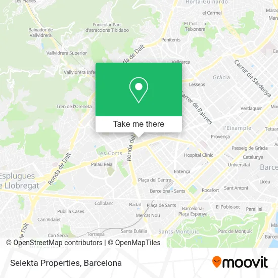 Selekta Properties map