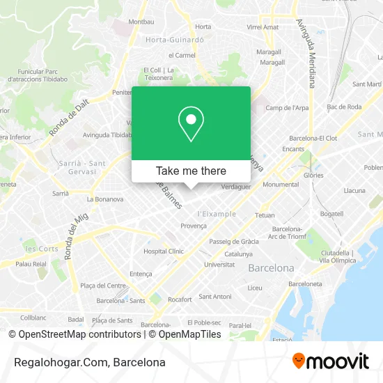 Regalohogar.Com map