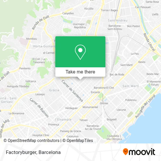 Factoryburger map