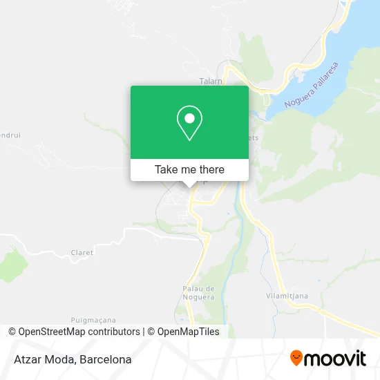 Atzar Moda map
